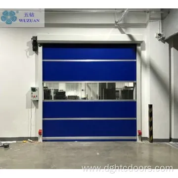 Automatic Industrial PVC High Speed Rolling Shutter Door
